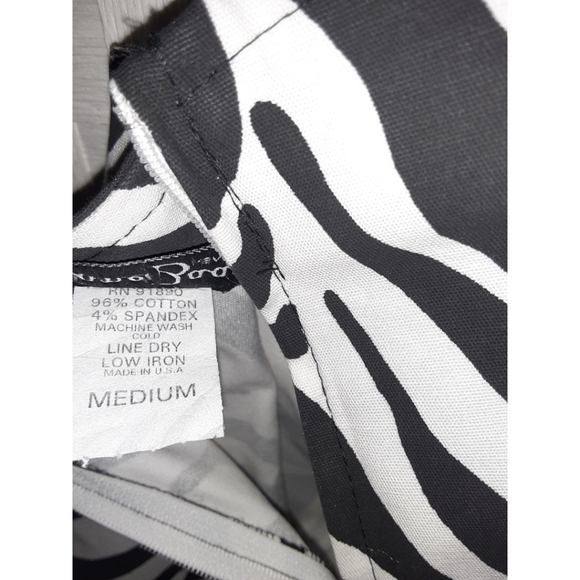 Jane Baar Zebra Print Zip-Back Mini Skirt - Picture 7 of 16